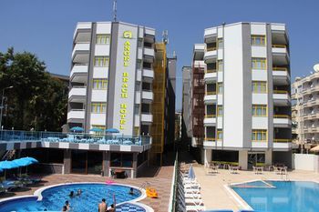 Angel Beach Hotel Tosmur Buitenkant foto